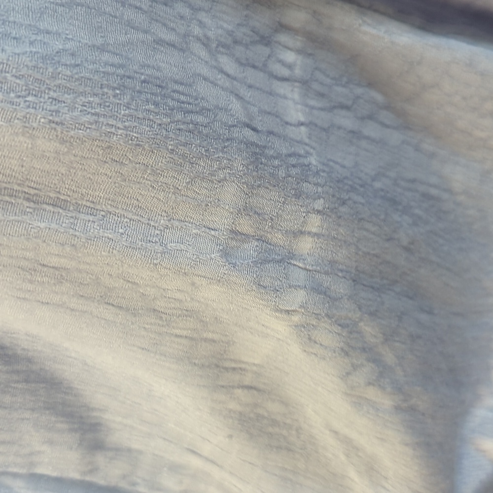 Lulus Halter V Neck Button Front Midi Dress Blue S bohemian summer casual - Picture 10 of 10